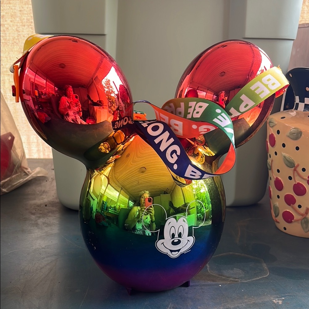 Disney Rainbow Mickey Popcorn Bucket